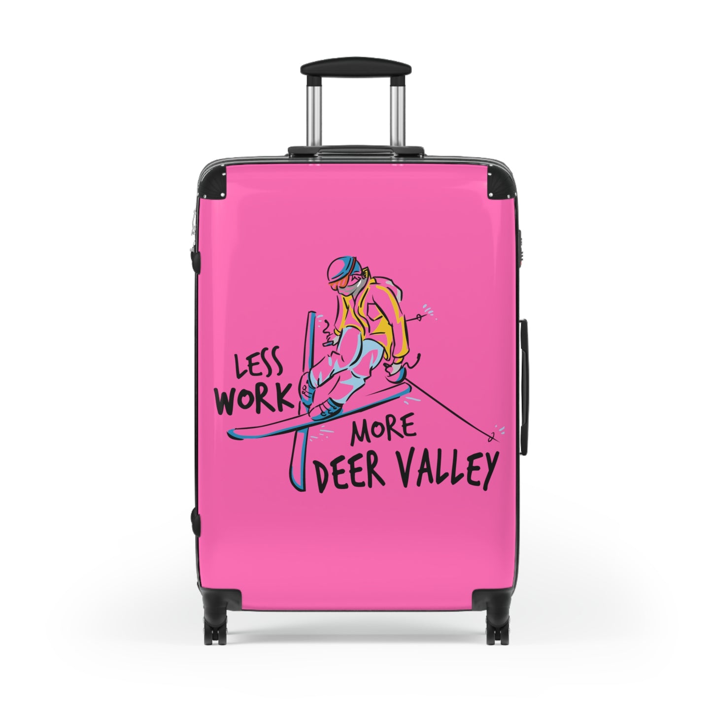 Less Work More Deer Valley Custom Luggage