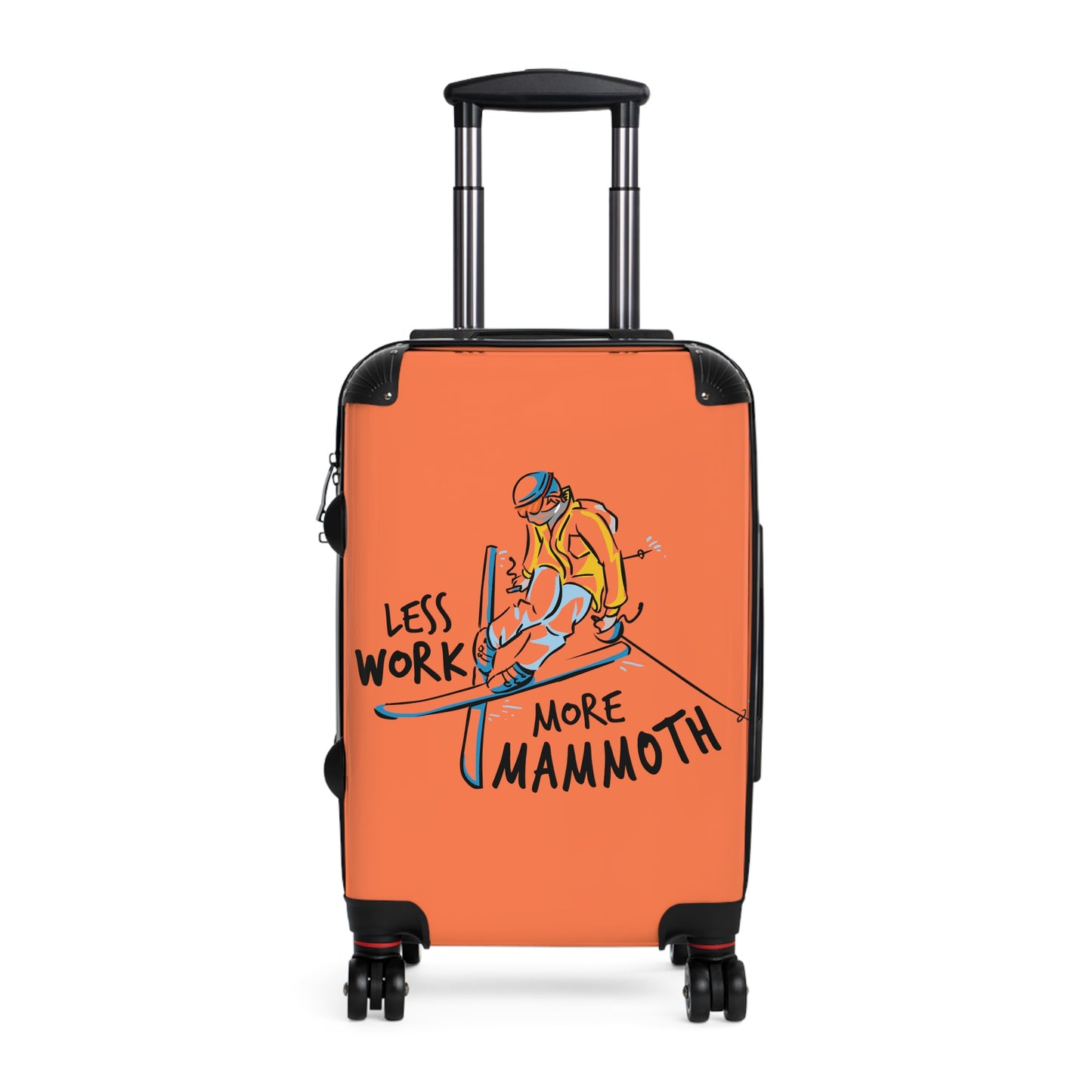 Less Work More Mammoth Custom Luggage