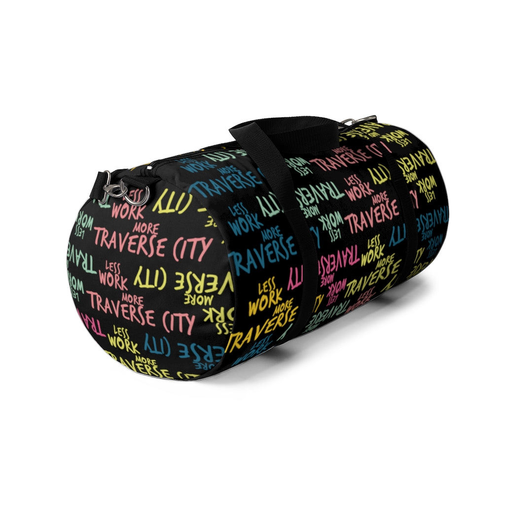 Less Work More Traverse City™ Carry Everything Multi-Color Duffel Bag