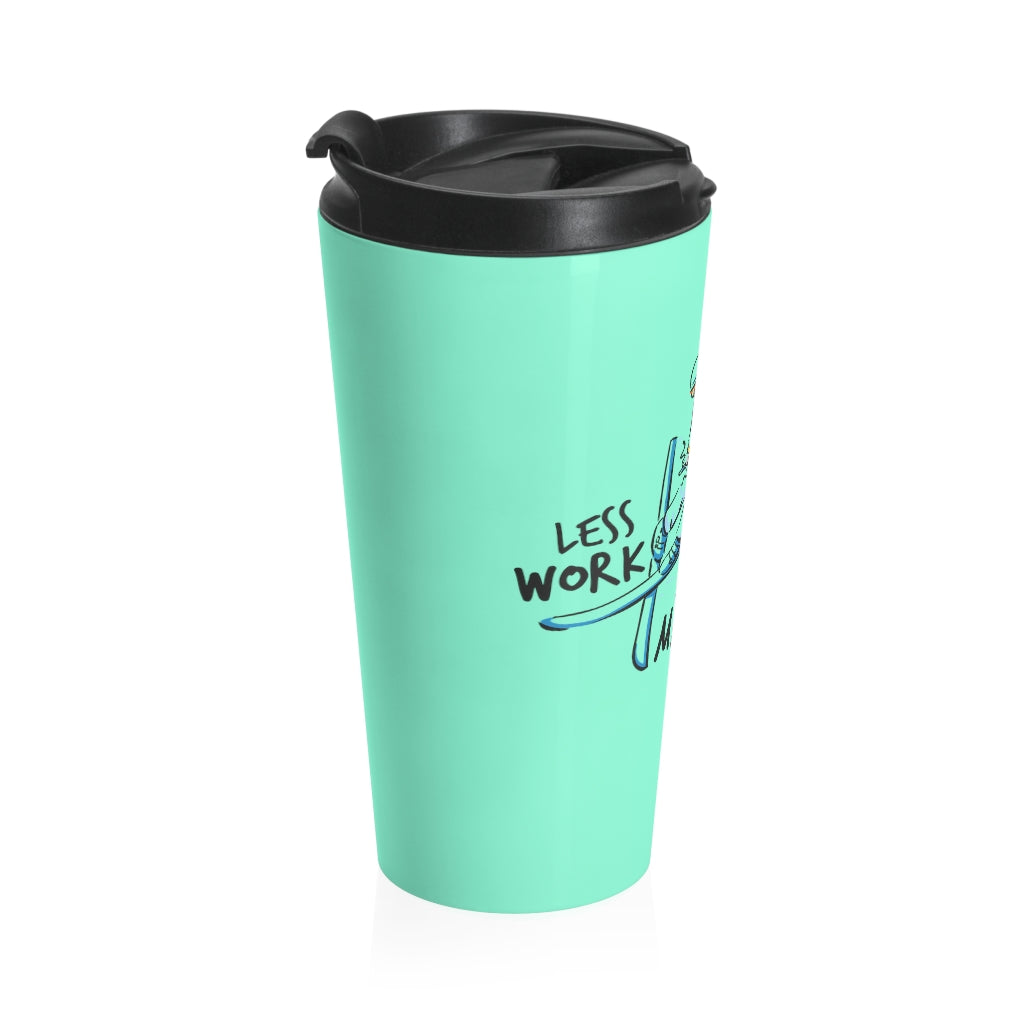 Less Work More Mammoth™ Stainless Steel Travel Tumbler