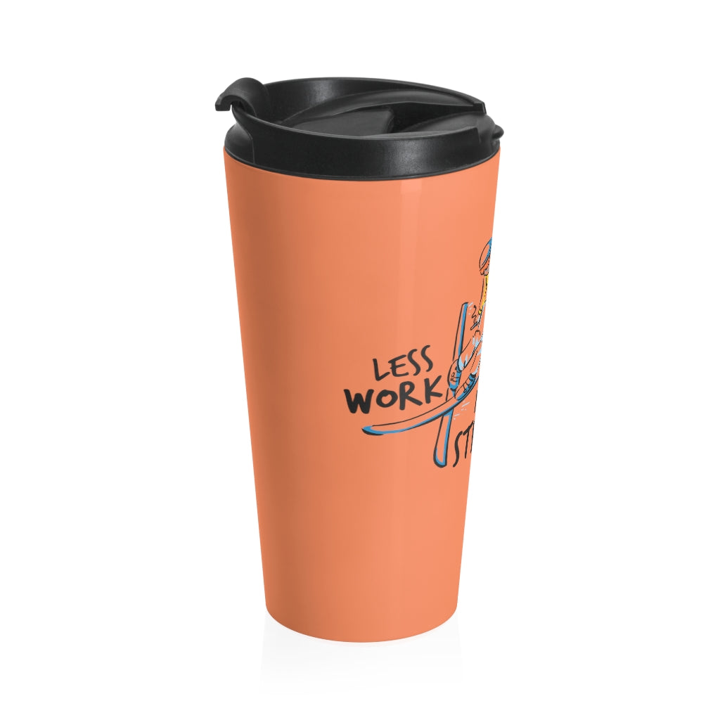 Less Work More Stratton™ Stainless Steel Travel Tumbler