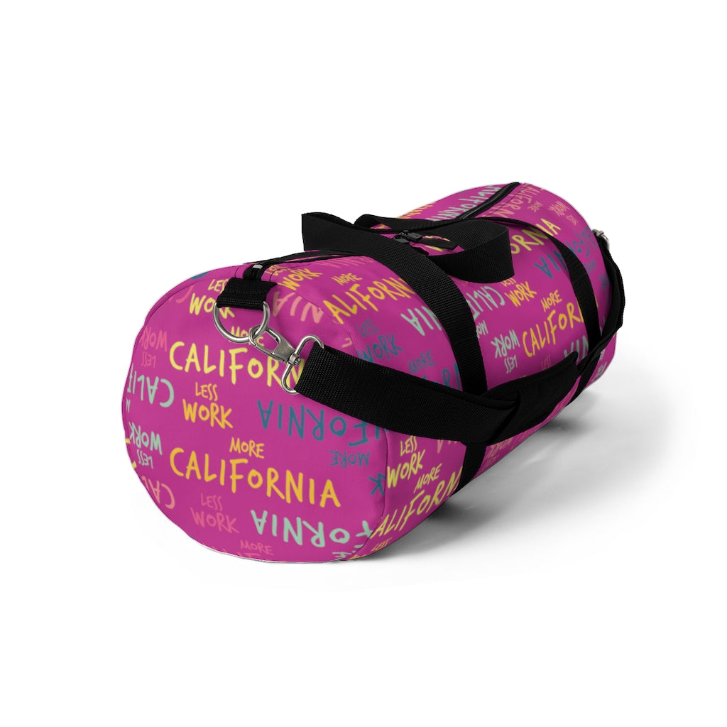 Less Work More California™ Carry Everything Multi-Color Duffel Bag