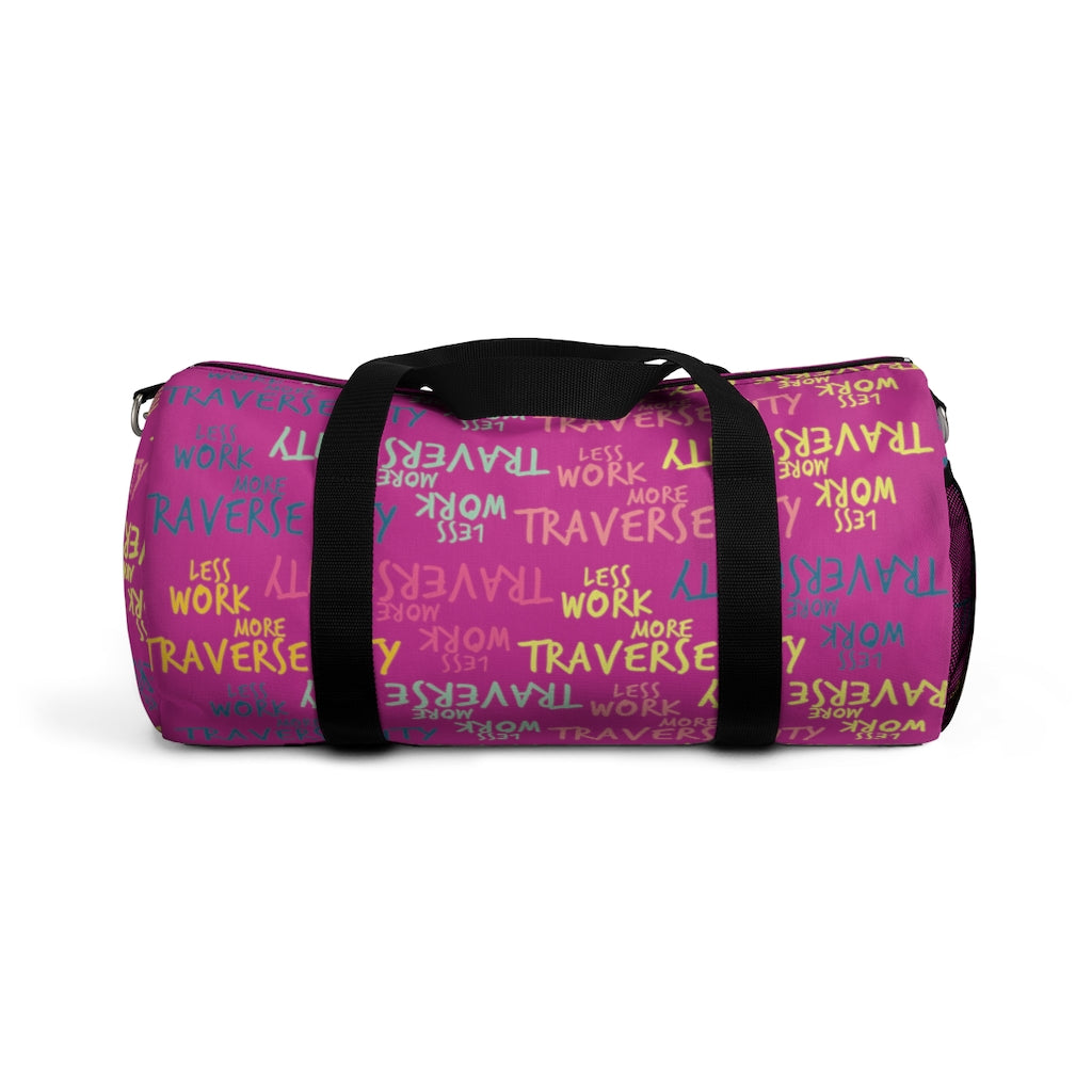 Less Work More Traverse City™ Carry Everything Multi-Color Duffel Bag