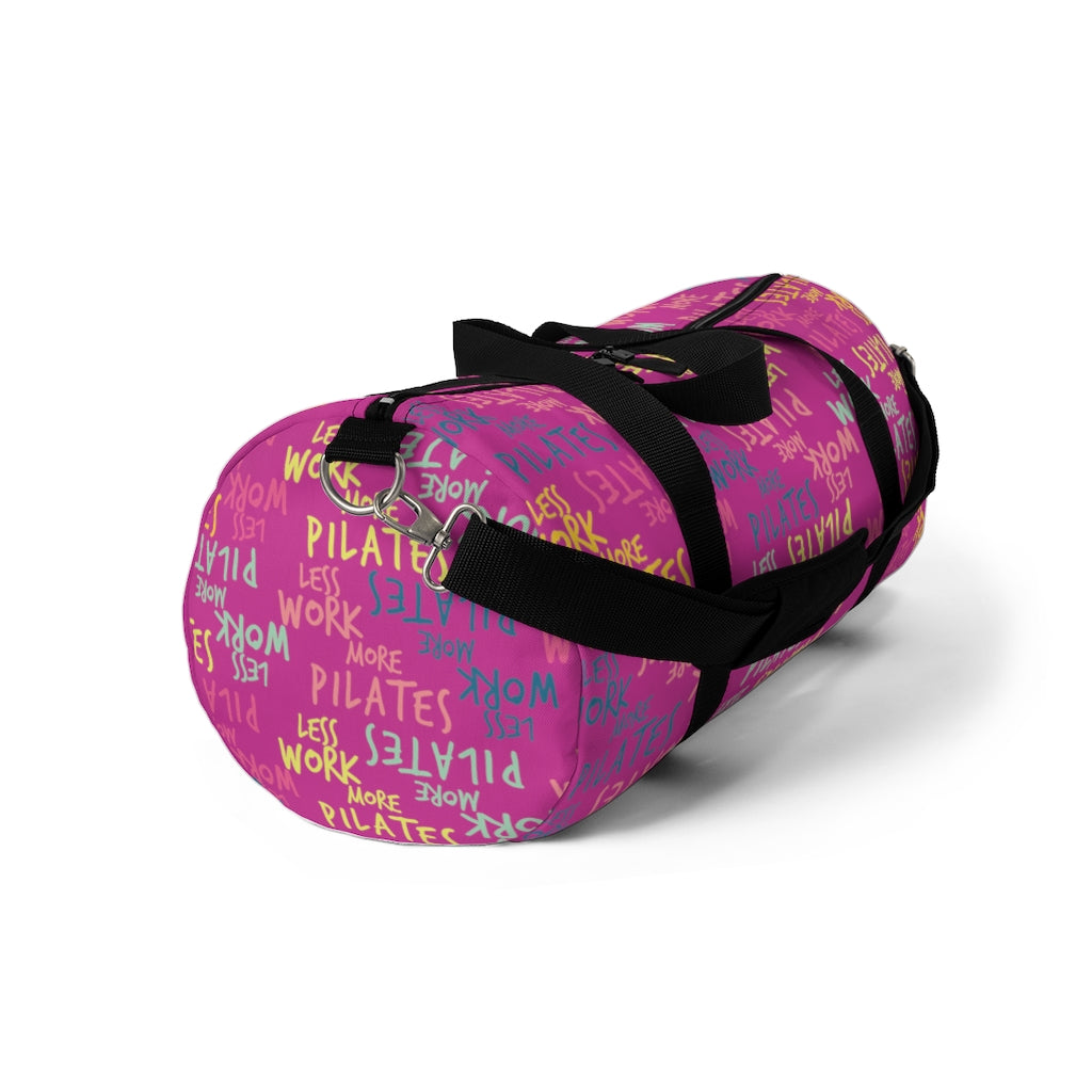 Less Work More Pilates™ Multi-Pattern Carry Everything Duffel Bag