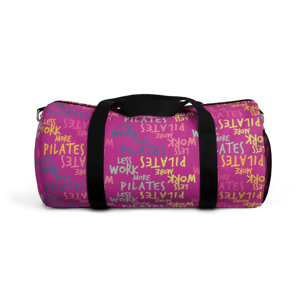 Less Work More Pilates™ Multi-Pattern Carry Everything Duffel Bag