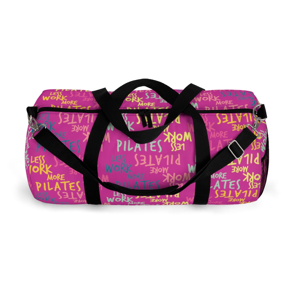 Less Work More Pilates™ Multi-Pattern Carry Everything Duffel Bag