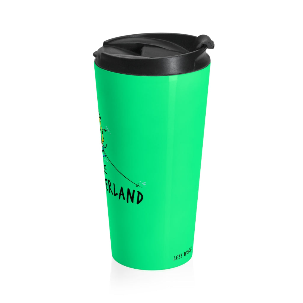 Less Work More Switzerland™ Stainless Steel Travel Tumbler