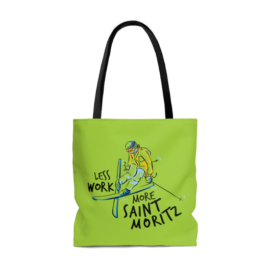 Less Work More Saint Mortiz™ Carry Everything Tote Bag