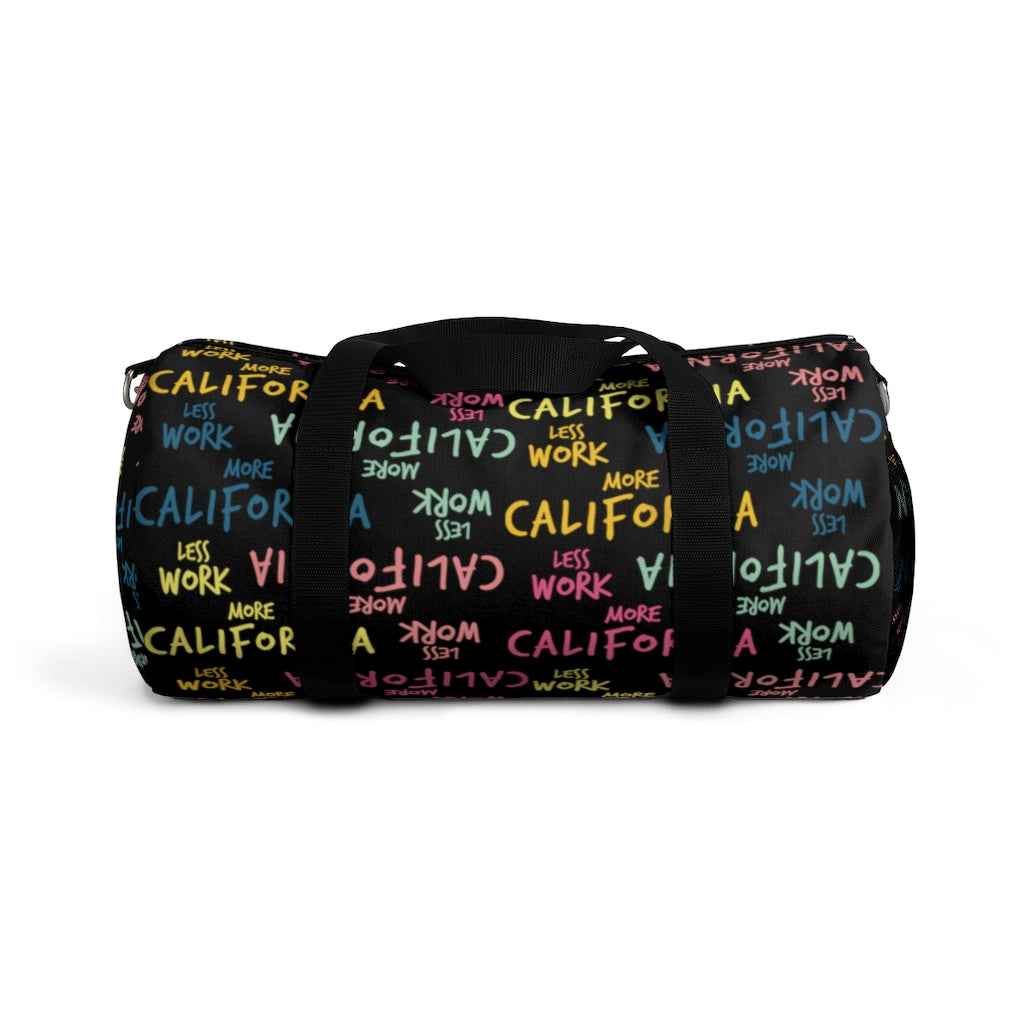 Less Work More California™ Multi-Pattern Carry Everything Duffel Bag