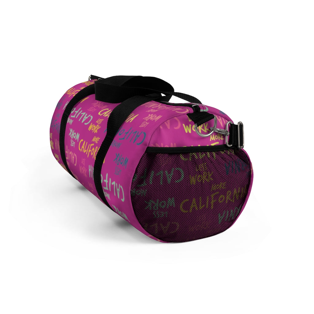 Less Work More California™ Carry Everything Multi-Color Duffel Bag