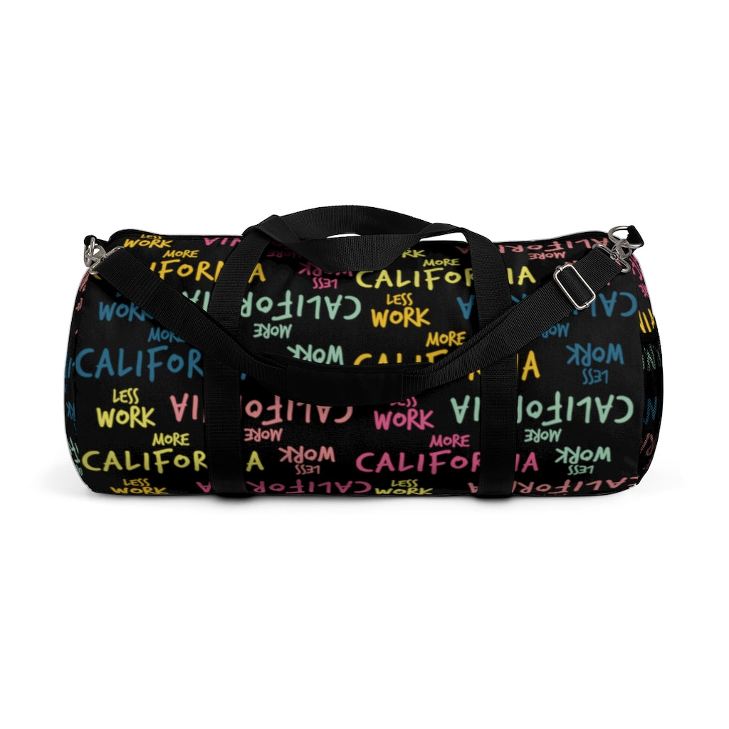 Less Work More California™ Multi-Pattern Carry Everything Duffel Bag