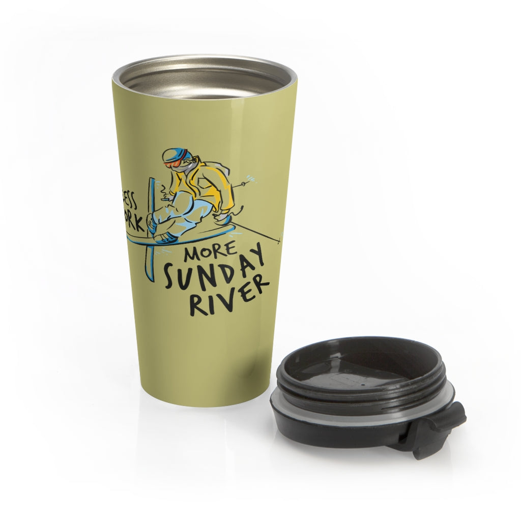 Less Work More Sunday River™ Stainless Steel Travel Tumbler