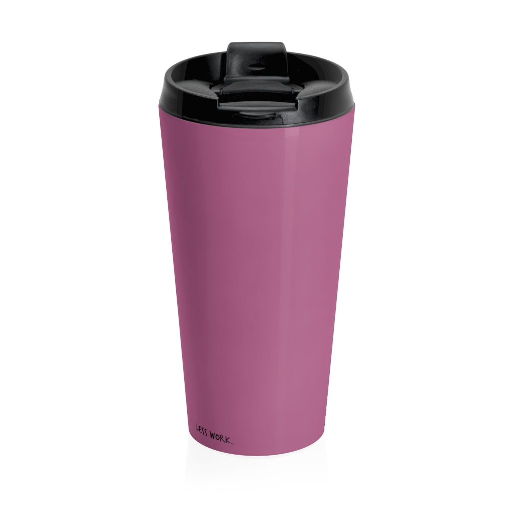 Less Work More Deer Valley™ Stainless Steel Travel Tumbler