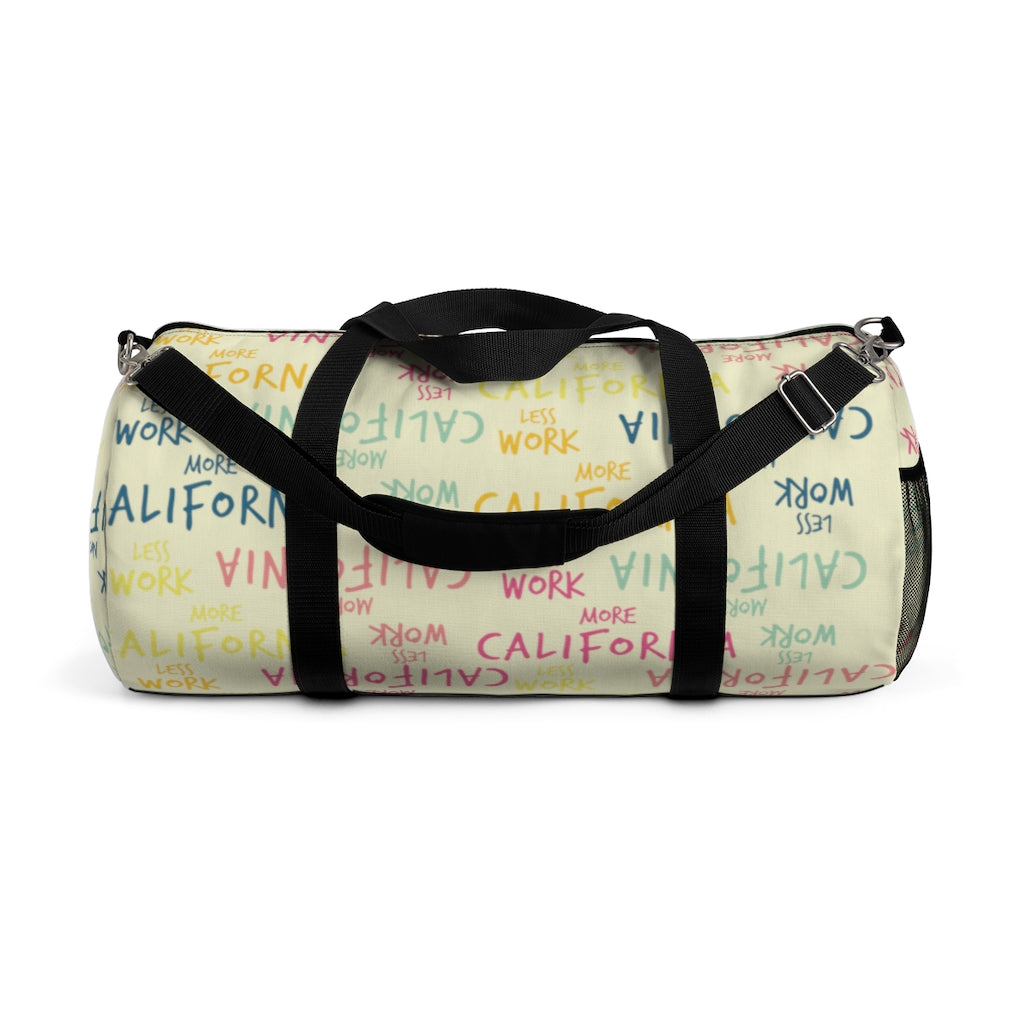 Less Work More California™ Carry Everything Multi-Color Duffel Bag