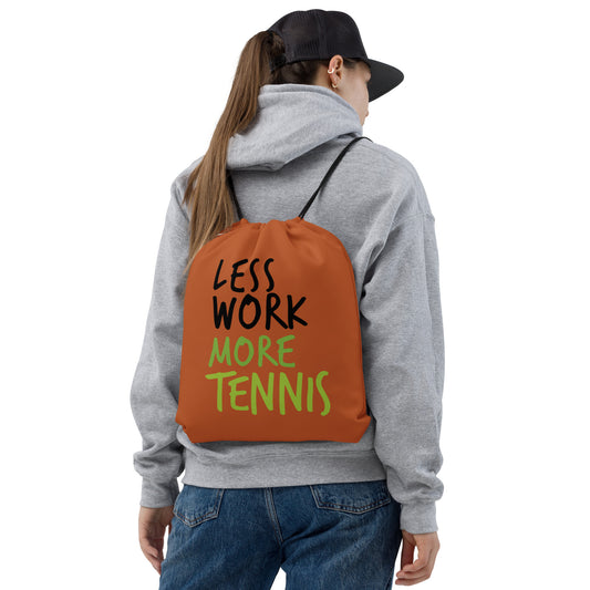 Less Work More Tennis™ Look Sharp Drawstring bag