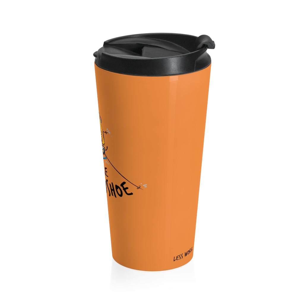 Less Work More Snowshoe™ Stainless Steel Travel Tumbler