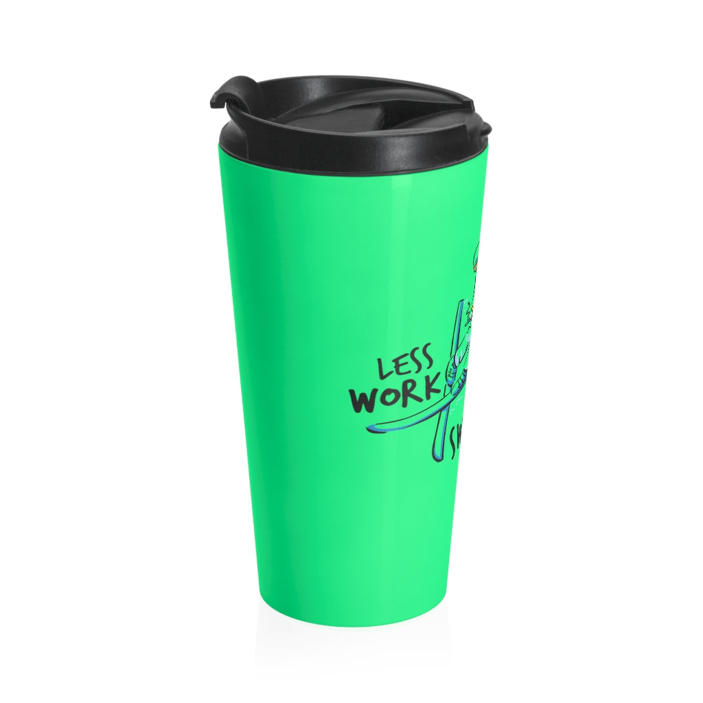 Less Work More Switzerland™ Stainless Steel Travel Tumbler