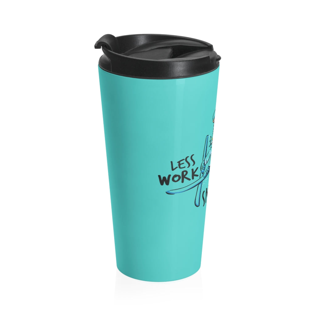 Less Work More Snowbasin™ Stainless Steel Travel Tumbler