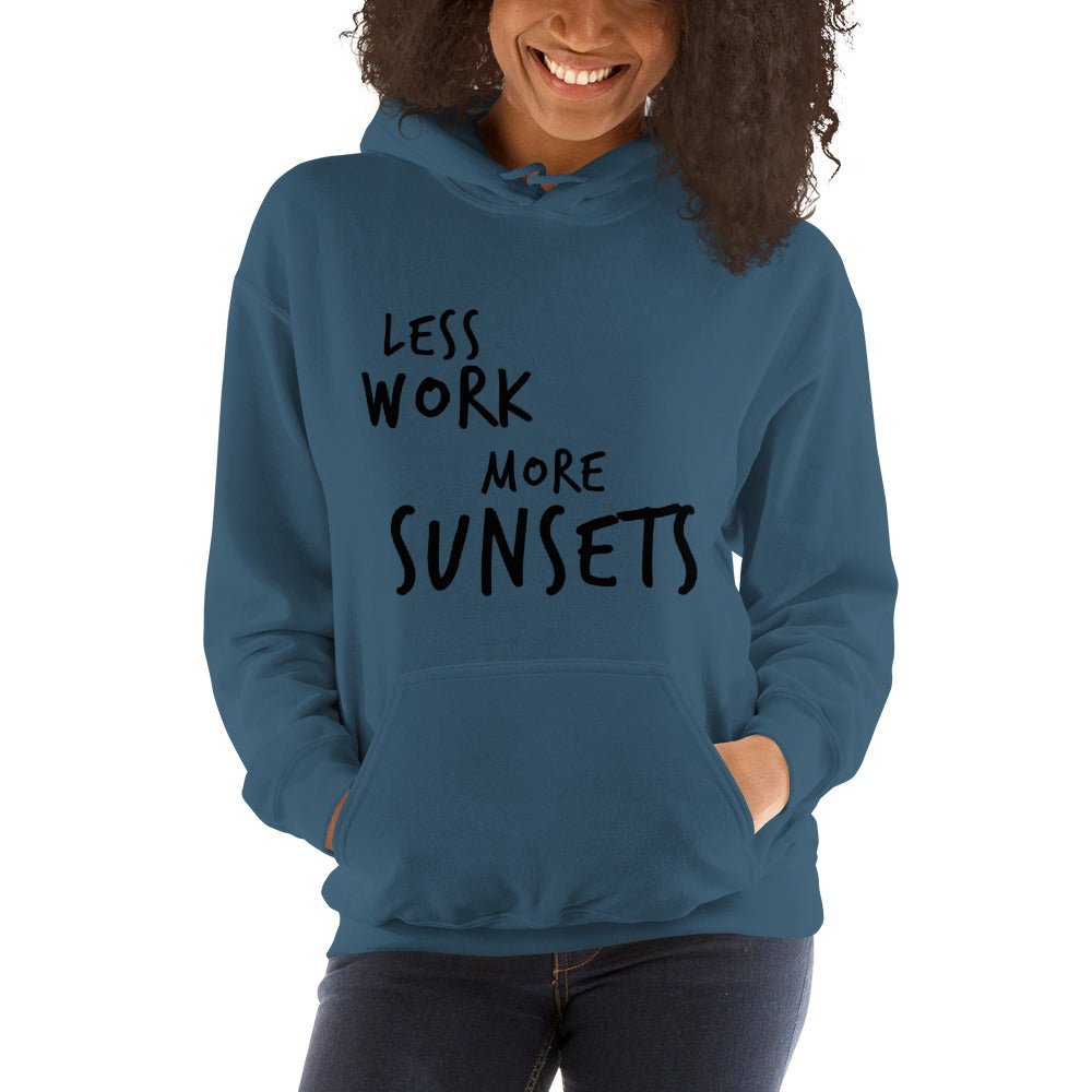 LESS WORK MORE SUNSETS™ Unisex Hoodie