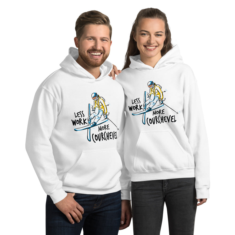 Less Work More Courchevel ™Unisex Hoodie