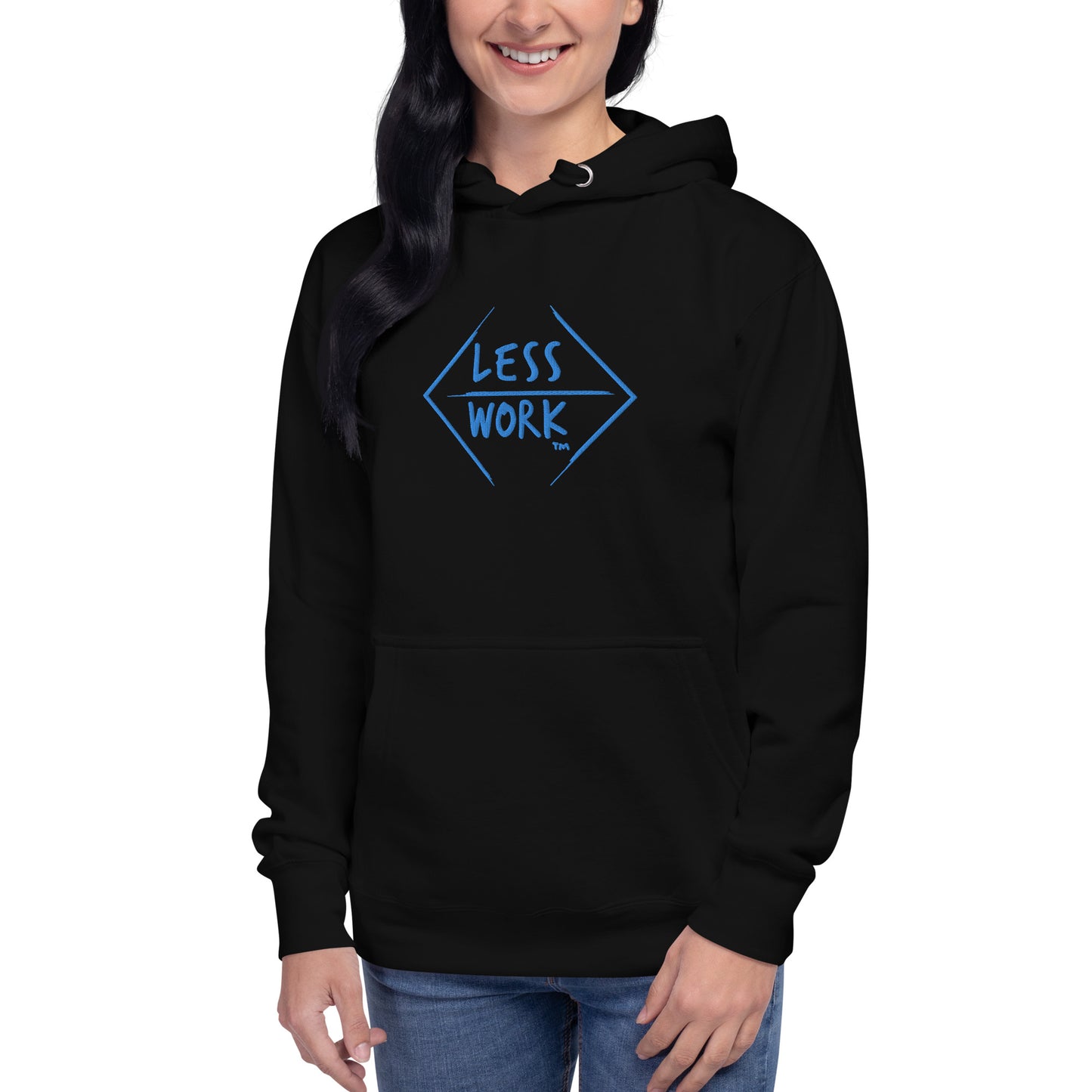 Less Work™ Roadmap of Life Embroidered Unisex Hoodie