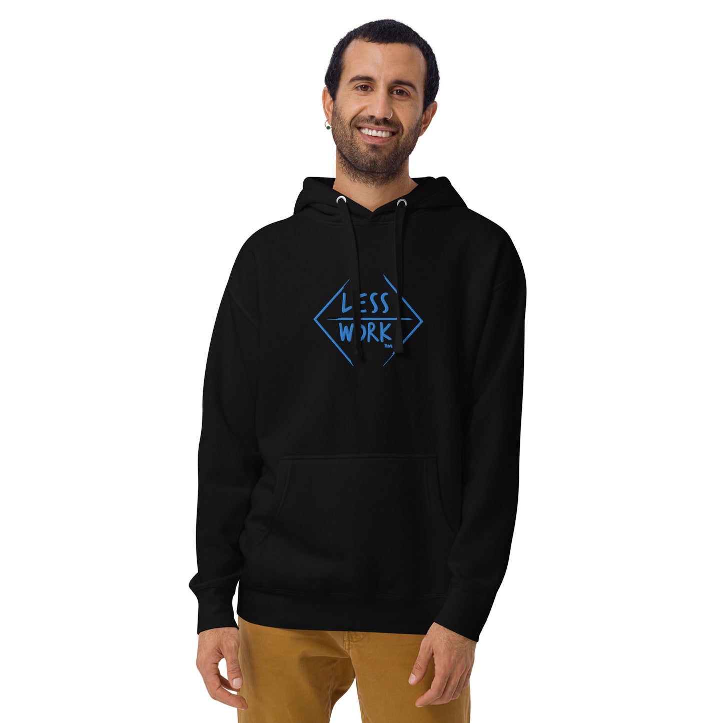 Less Work™ Roadmap of Life Embroidered Unisex Hoodie